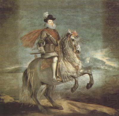Philip III on Horseback (df01), Diego Velazquez